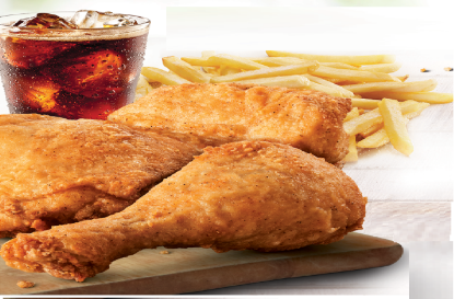Picture of 3 PC MEAL WHITE 